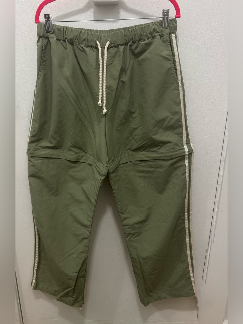 DONNI THE NYLON ZIP PANT